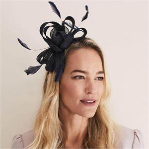 Phase Eight Bow and Feather Headband